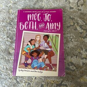 Meg, Jo, Beth, and Amy graphic novel by Rey Terciero and Bre Indigo